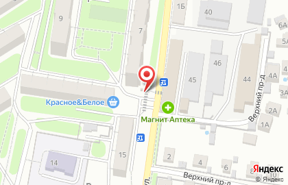 Магазин по продаже фруктов и овощей Витамин в Красноглинском районе на карте