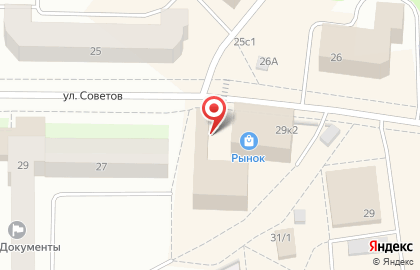 Садовый центр Пчёлка на улице Советов на карте