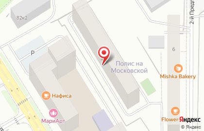 Гипермаркет Магнит на 2-м Предпортовом проезде на карте