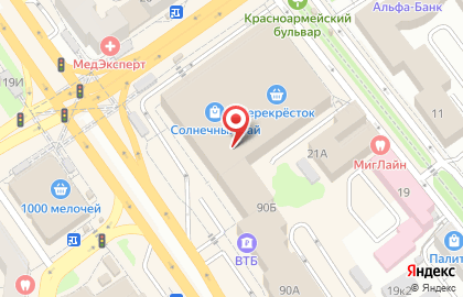 Магазин женской обуви Labutini на карте