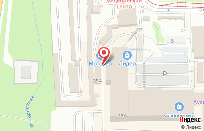 Магазин распродажи мебели на карте