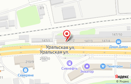 Магазин Восток-Авто в Карасунском районе на карте