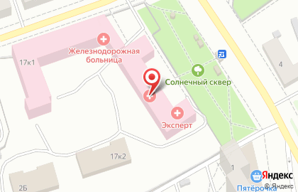 Клиника МРТ-Эксперт Петрозаводск на карте