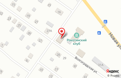 Продуктовый магазин на Волгоградской, 28а на карте