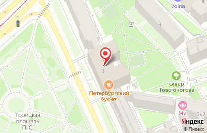 Кафе на Троицкой площади, 3 на карте