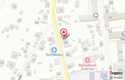 Радуга на Советской улице на карте