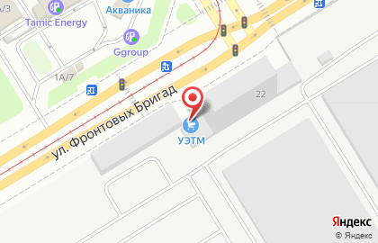 Энергомаш (екатеринбург) - Уралэлектротяжмаш на карте