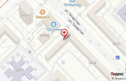 Парикмахерская Аврора в Набережных Челнах на карте