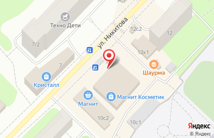 Салон мобильной связи MobiМаркет на улице Никитова на карте