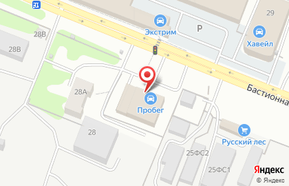 Автосервис Трейд Сервис на Бастионной улице на карте