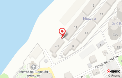 Волжские высоты, ООО Волгострой на Профсоюзной улице на карте