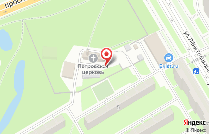 Церковь Святителя Петра, Митрополита Московского, Всея России Чудотворца на карте