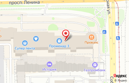 Магазин православных подарков София на проспекте Ленина на карте