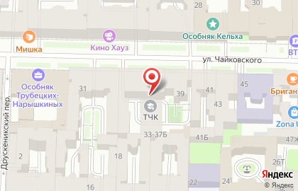 Отель Чайковский на карте