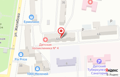 Анжеро-Судженская Городская Больница на улице Ломоносова на карте