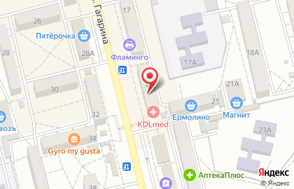 Мобилка на улице Гагарина на карте