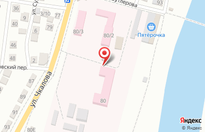 Стационар №2 Астраханская клиническая больница на карте