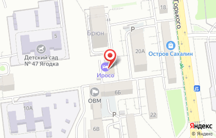 Гостиница Иросо на карте