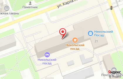 Гостиница Никольский посад на карте