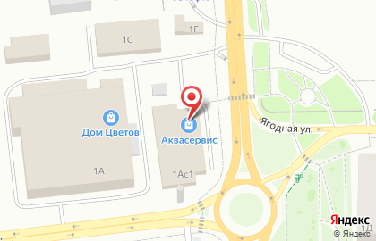Магазин сантехники АкваСервис на Заводской улице на карте
