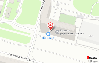 Салон Мир цветов на Пролетарском проспекте на карте