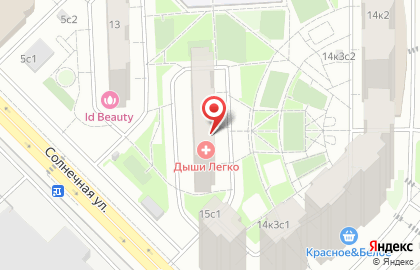 Интерьер на Солнечной аллее на карте
