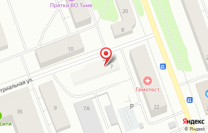 Магазин Форпост-Норд на Индустриальной улице на карте