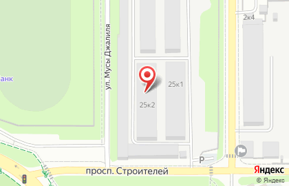 ООО Вест-Ойл на проспекте Строителей на карте