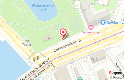 Шиномонтажная мастерская на Саринском проезде, 6а на карте