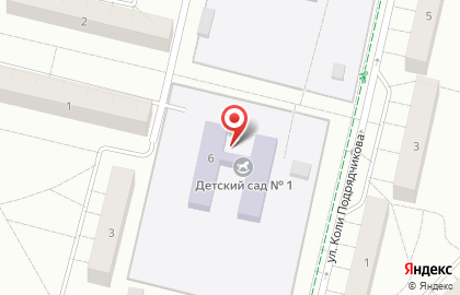 Детский сад №1 с приоритетным осуществлением деятельности по художественно-эстетическому развитию детей, г. Гатчина на карте