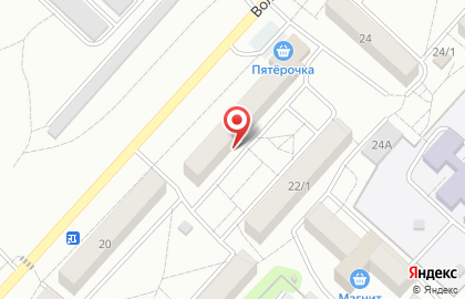 Шрек на Волгоградской улице на карте