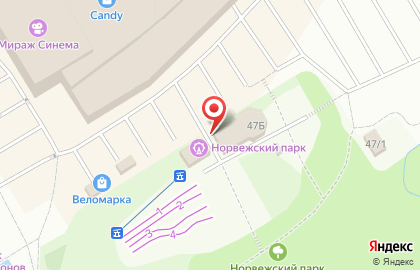 Тюбинг-парк Norway Park на карте