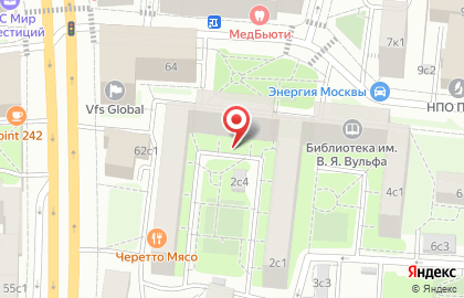 Ростлинк-дизайн в Банном переулке на карте