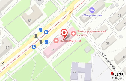 Хрусталик на проспекте Дзержинского на карте