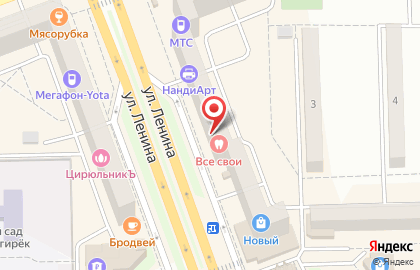 Микрокредитная компания РосДеньги в Саяногорске на карте