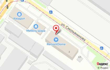 Магазин RemontDoma в Смоленске на карте