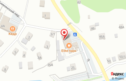Продуктовый магазин Elite парк на карте