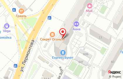 Малютка в Краснооктябрьском районе на карте