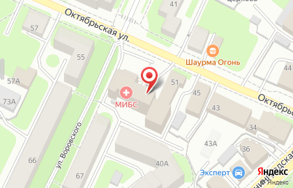 Торгово-сервисная компания Ритм-в на Октябрьской улице на карте