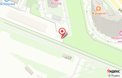 Автостоянка в Санкт-Петербурге на карте