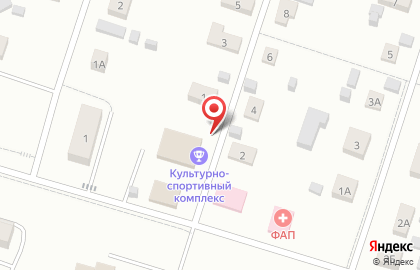 Щедринский культурно-спортивный комплекс на карте