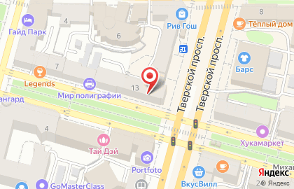 Межрегиональный институт экспертизы (МИНЭКС) на бульваре Радищева на карте