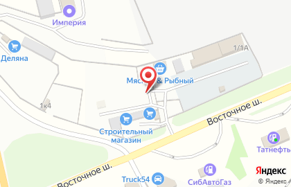 Торговая компания АромаФрукт в Новосибирске на карте