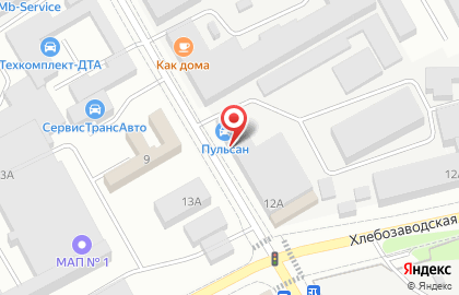 Компания по продаже комплектующих к конвейерам Прогресс в Котельническом проезде на карте