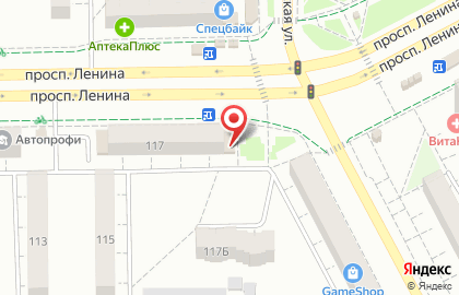 Магазин товаров для ухода за собой и домом Новэкс на проспекте Ленина на карте