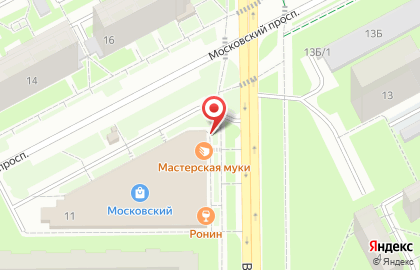 Магазин бодрящих напитков Бочкари на Московском проспекте на карте