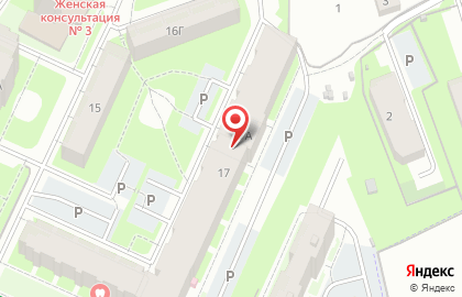 Южное, ТСЖ на Архангельской улице на карте