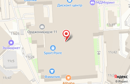 Moda Cafe Travel на Ленинском проспекте на карте