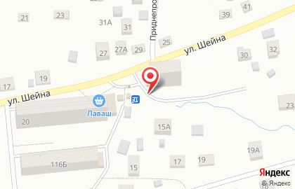 Киоск по продаже фруктов и овощей в Смоленске на карте