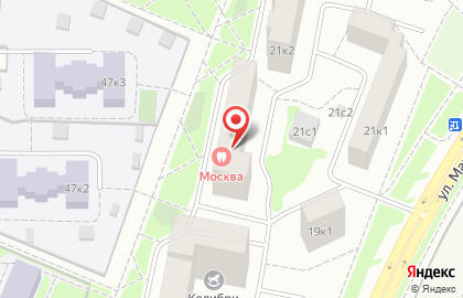 Стоматология Москва в Москве на карте
